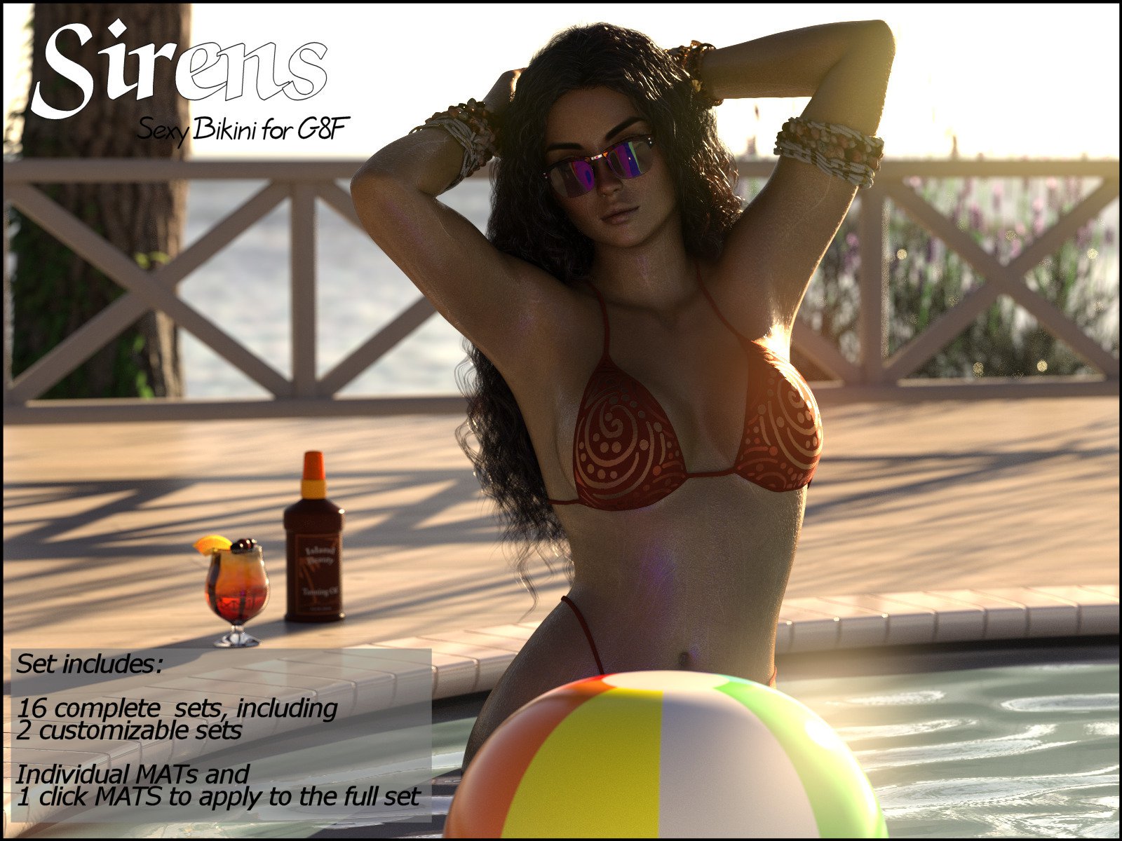 女妖:G8F的性感比基尼