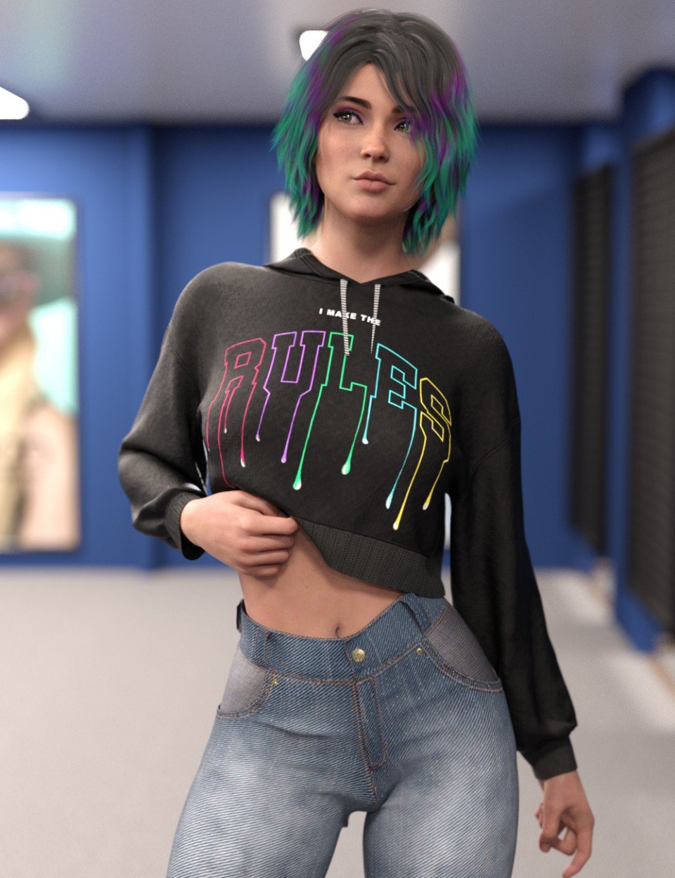 dForce复古主动服装创世纪8女(s)