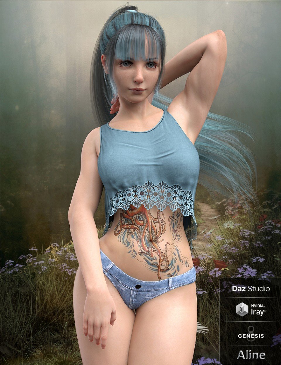她是创世纪8号的女性