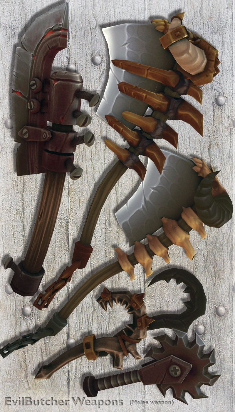 EvilButcher武器