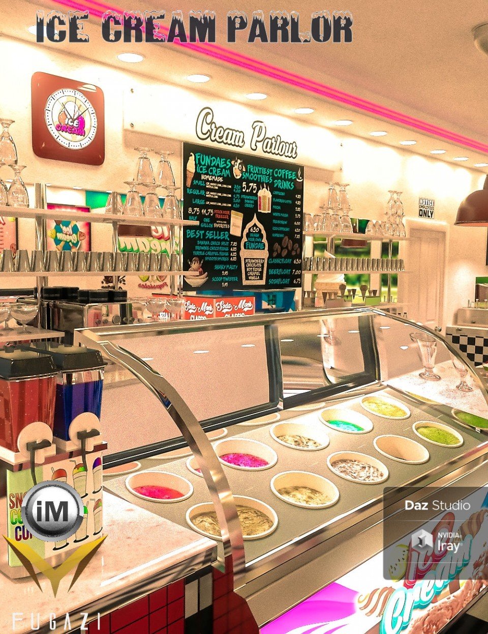 FG冰淇淋店包