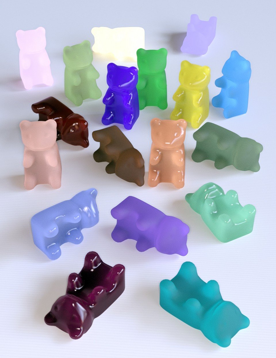 为Iray设置Gummy着色器