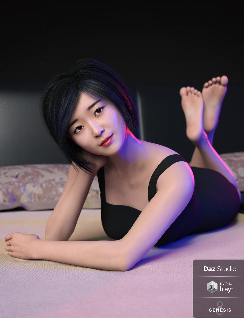 华的性格和头发为创世纪8女