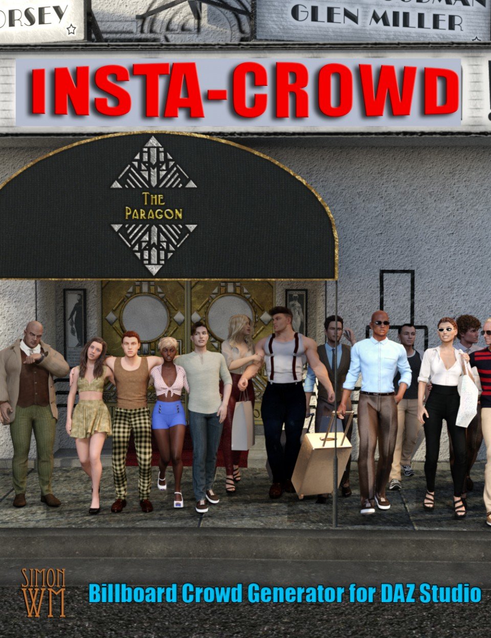 Insta-Crowd广告牌