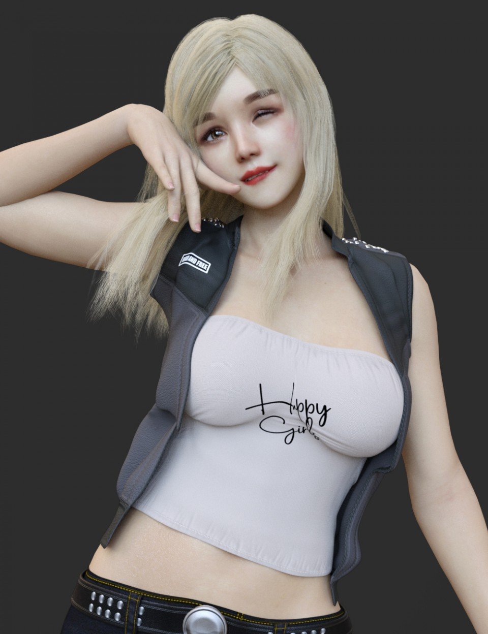 Keicy与表情，dForce乳❤fang和dForce头发为创世纪8女性