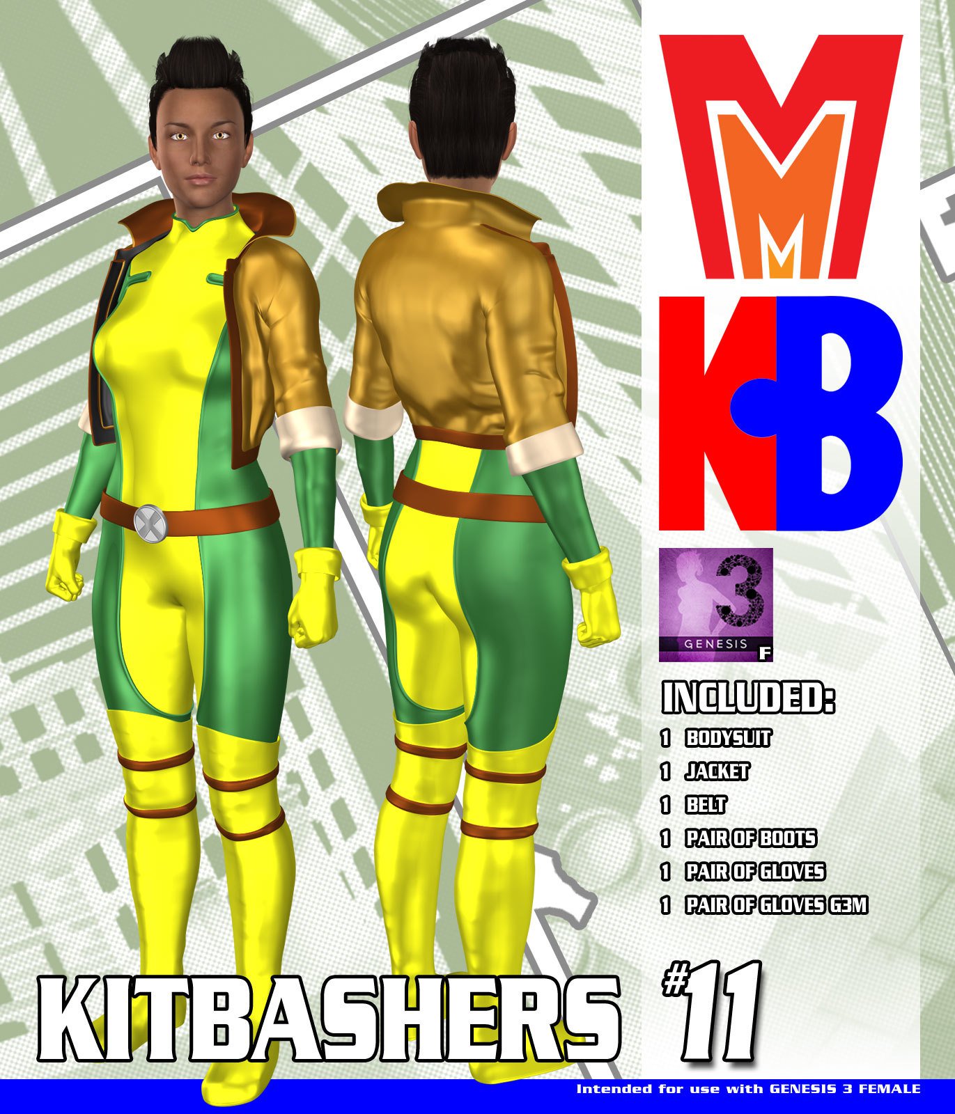 011年Kitbashers MMG3F