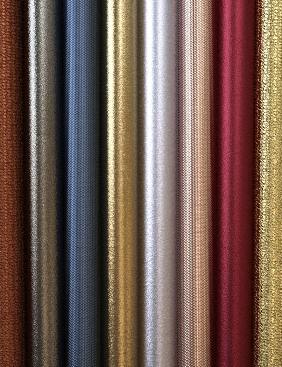 金属皮革为Iray