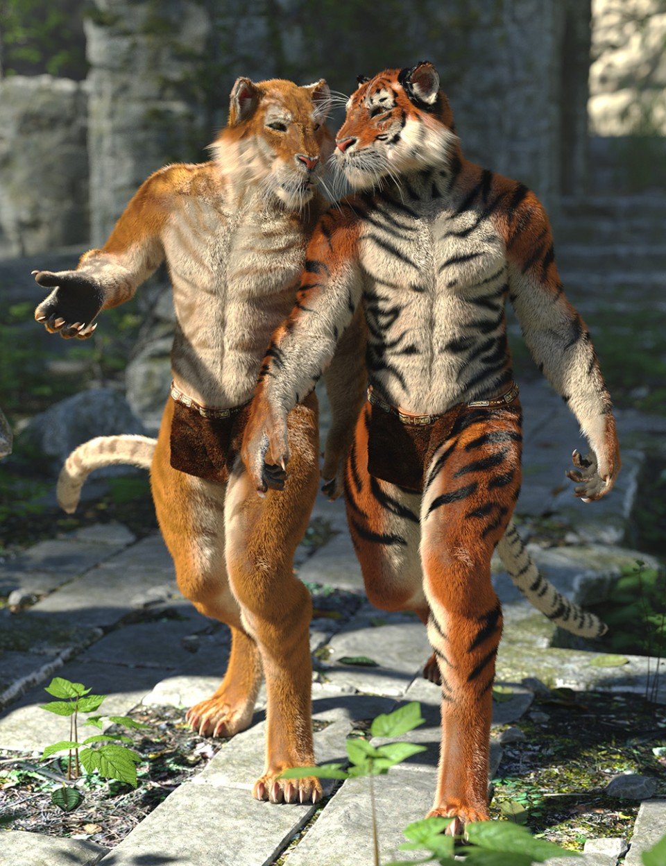 Rakshasa, dForce头发创世纪8男