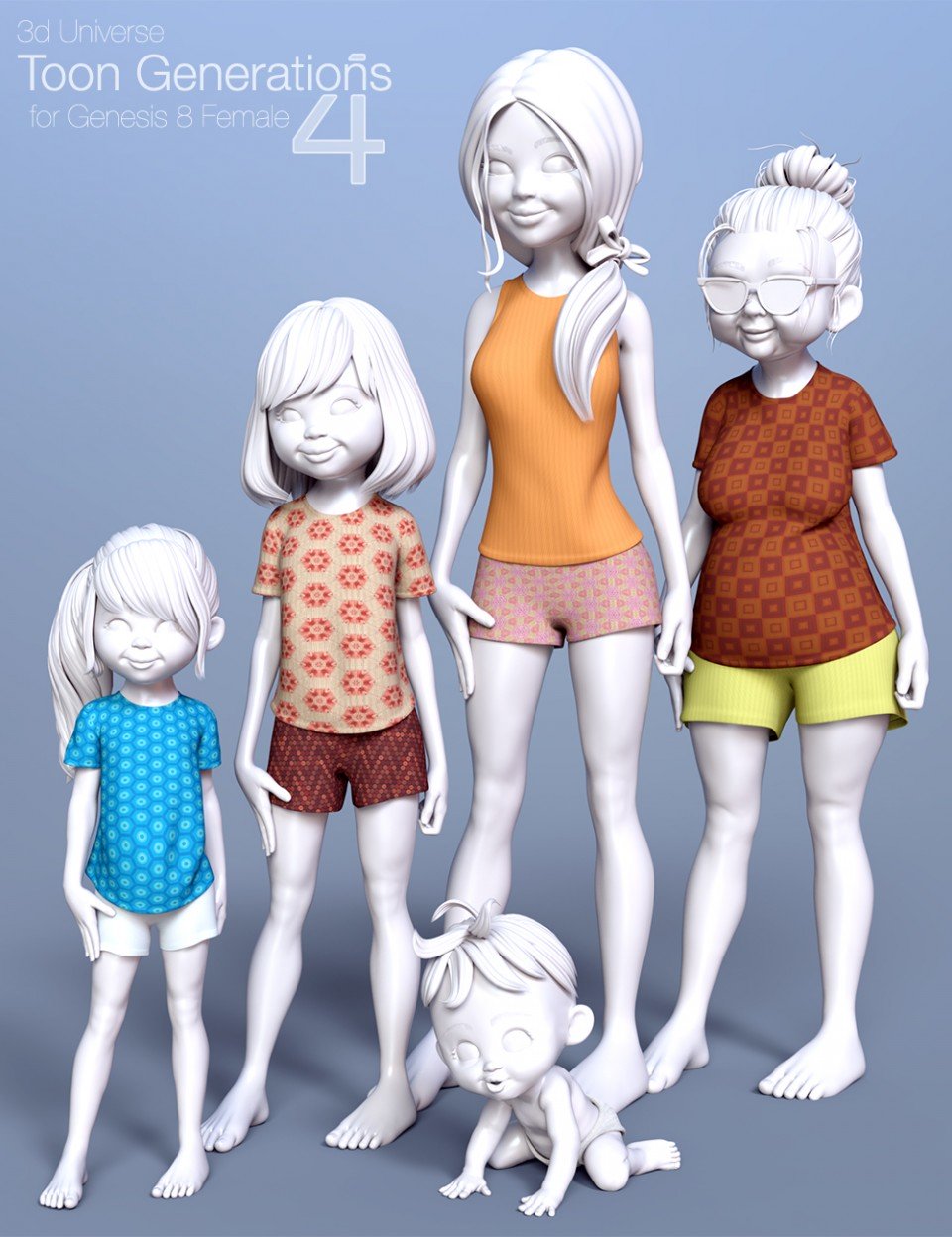 Toon Generations 4创世纪8女服装
