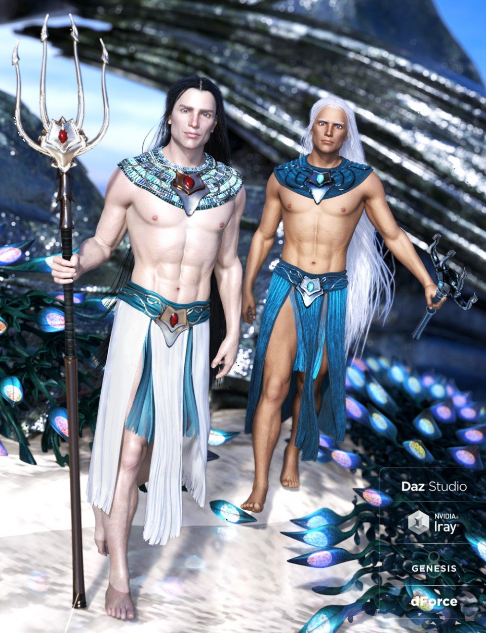 dForce Alascanus Outfit for Genesis 8男