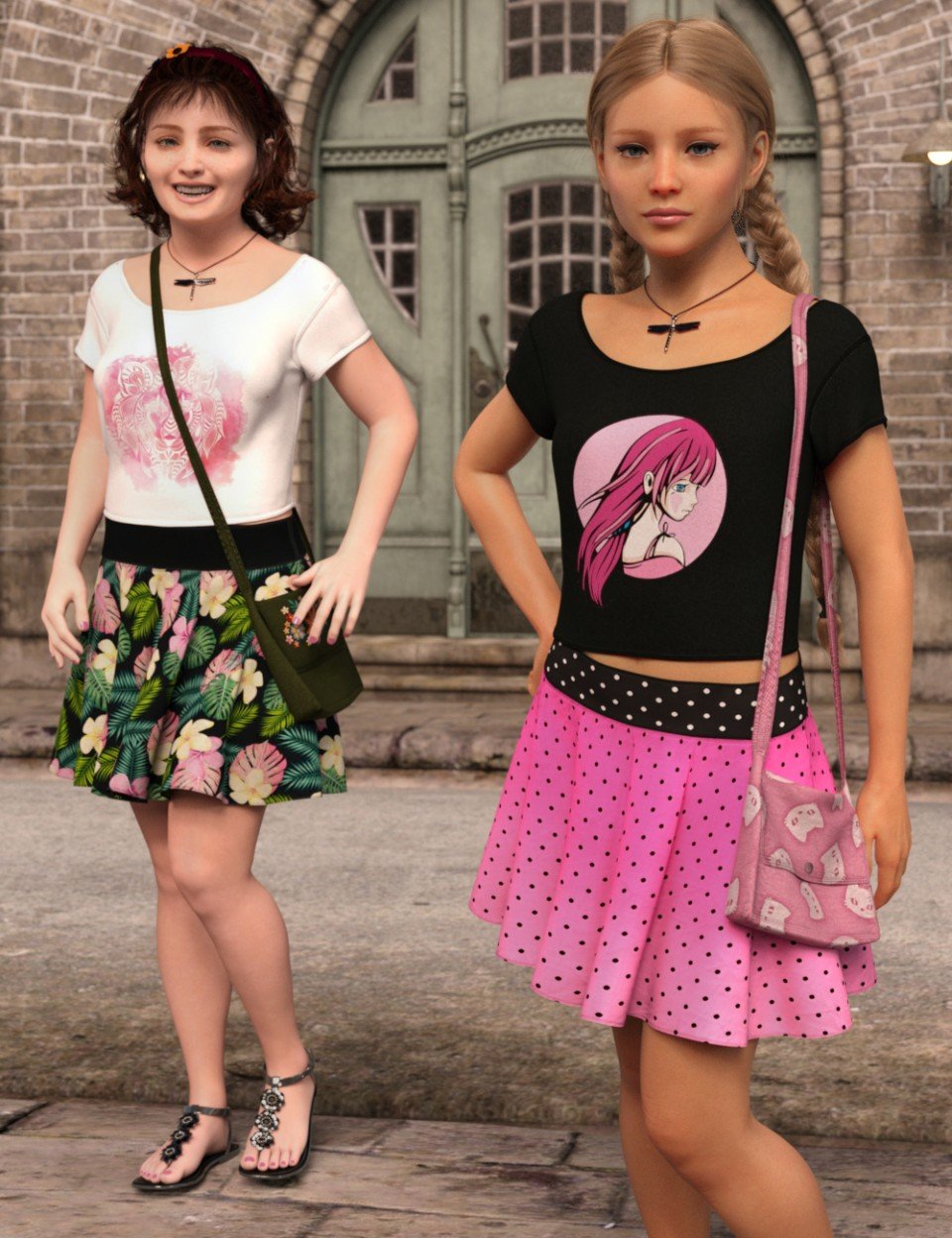 dForce创世纪8女版Mid Summer Casual Outfit (s)