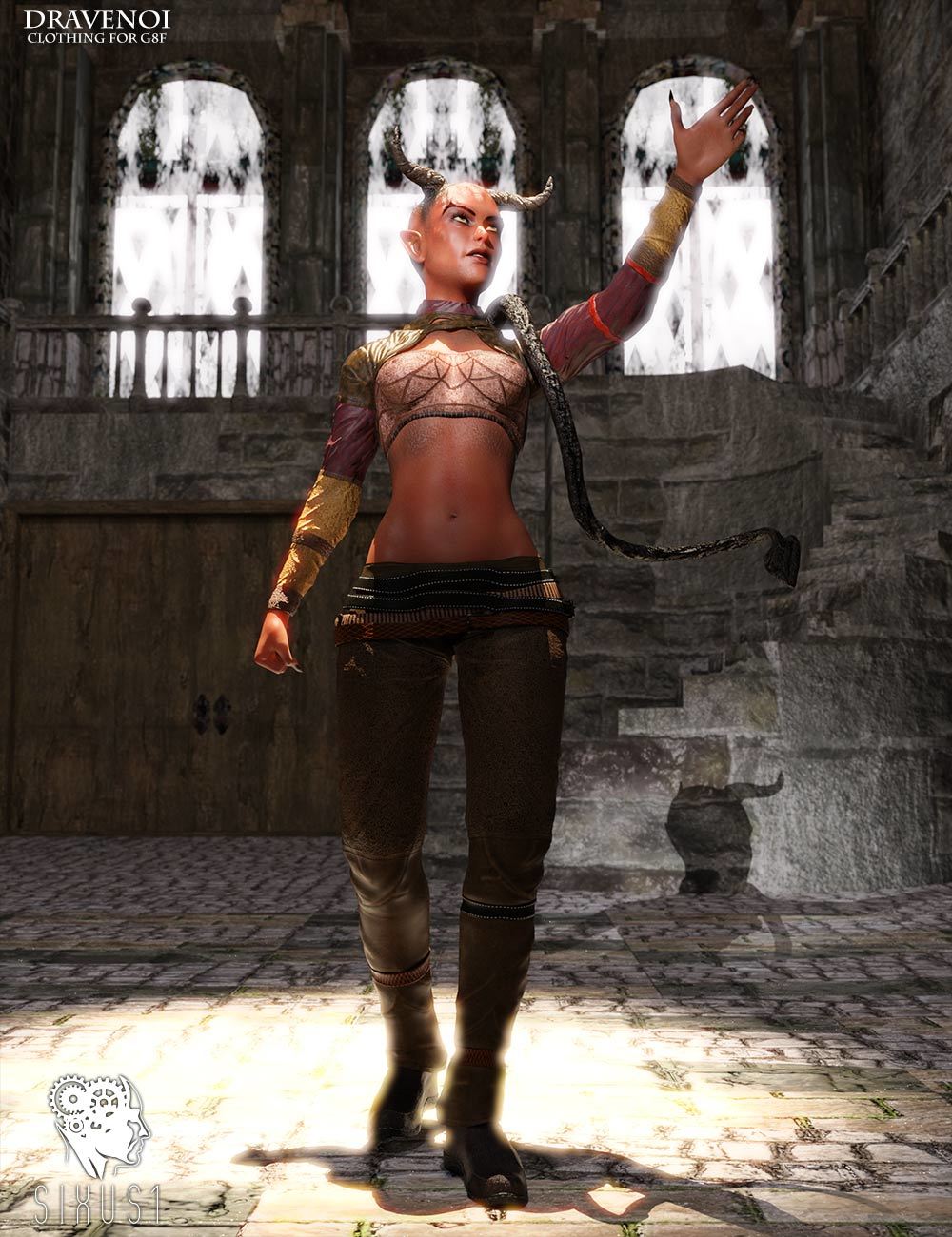 Dravenoi服装为G8F