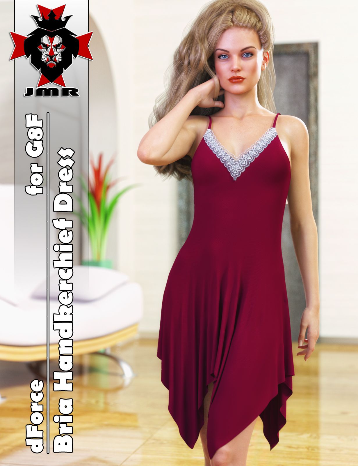 JMR dForce Bria G8F手帕裙