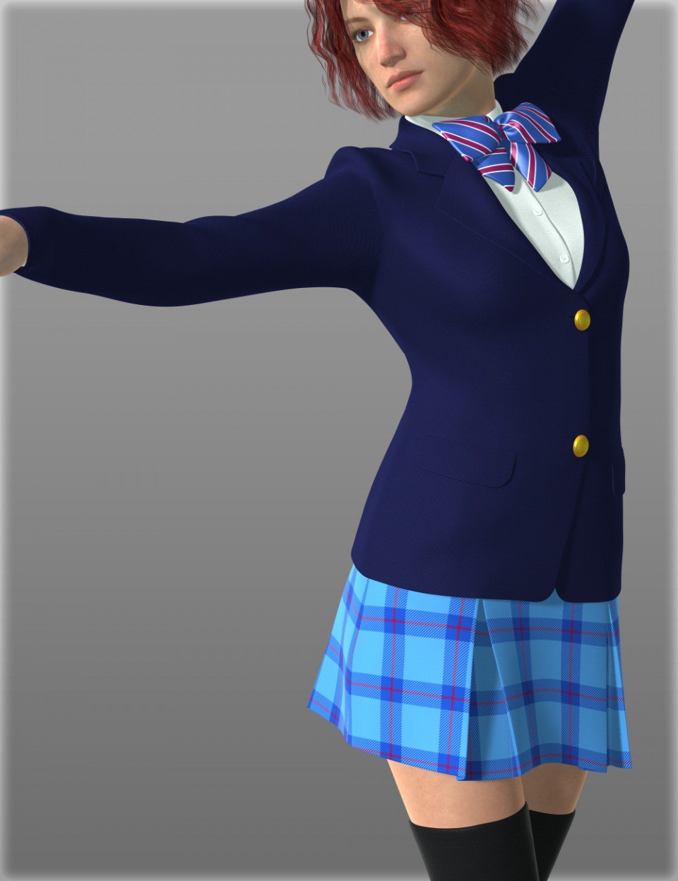 创世纪2女学生校服