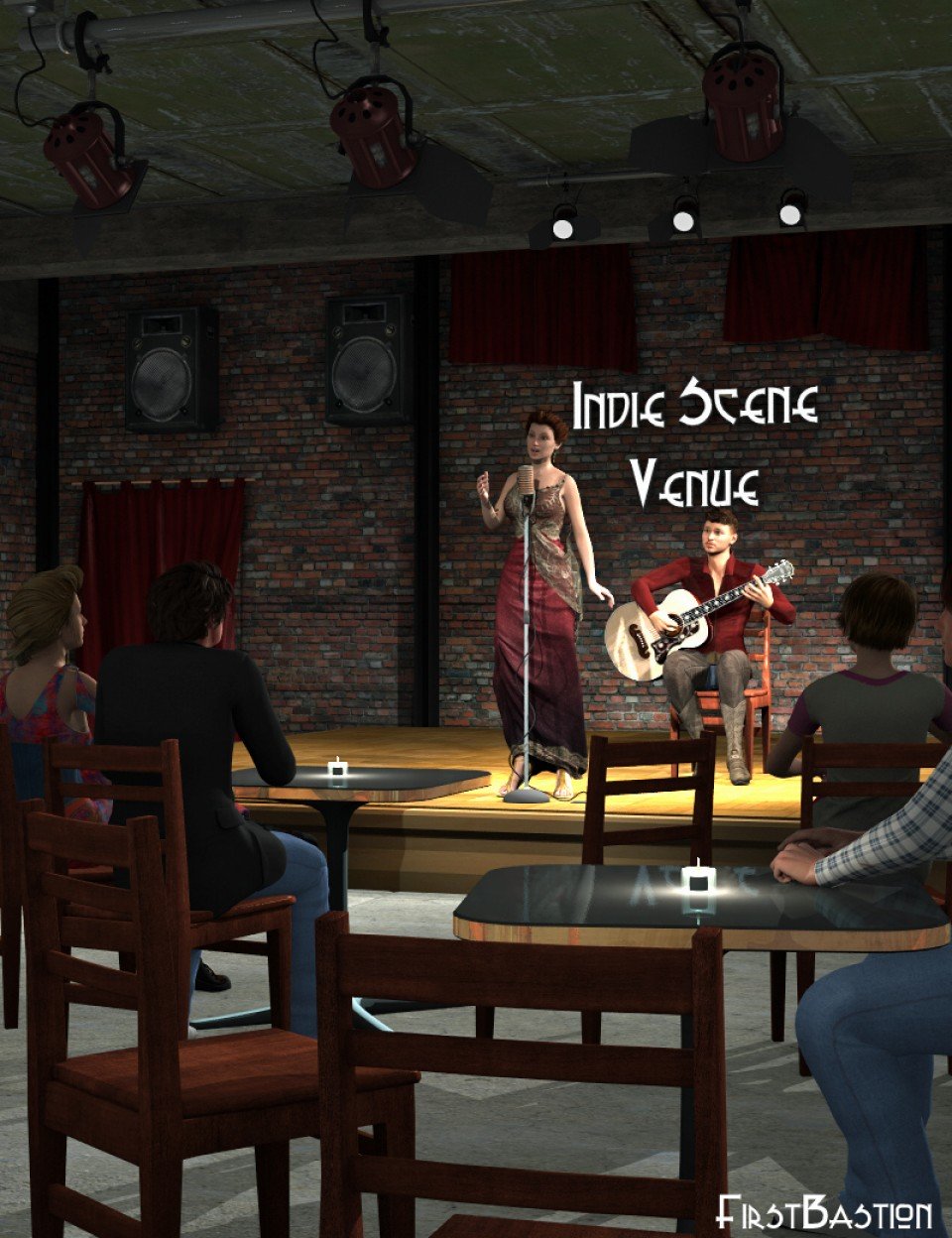 1stBastion的Indie Scene Venue Bar