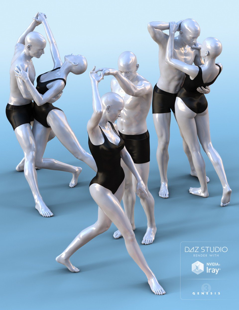 《Enchanted Dance》为迈克尔和维多利亚摆姿势