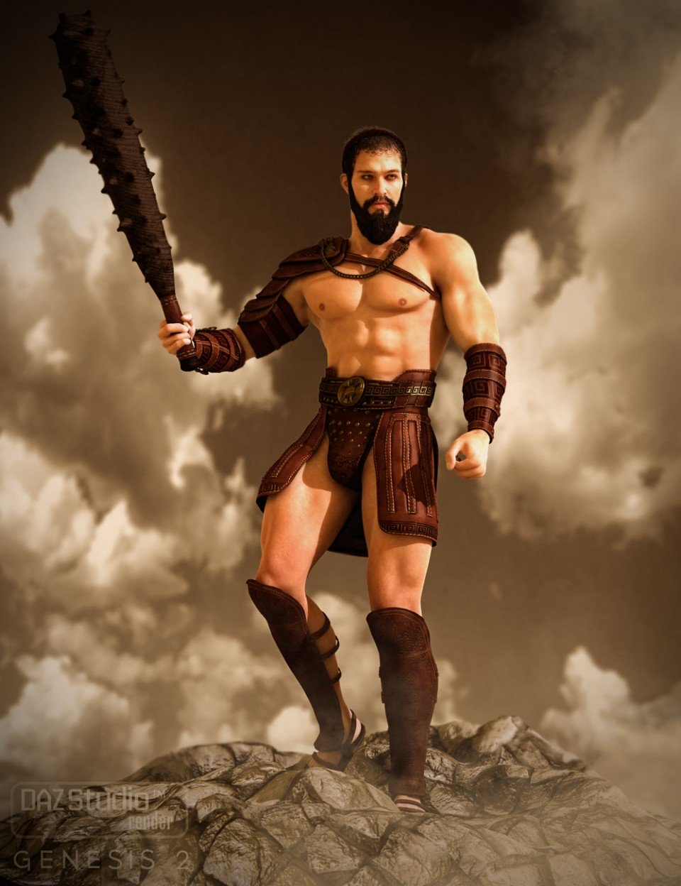 Mec4D Hercules for Genesis 2