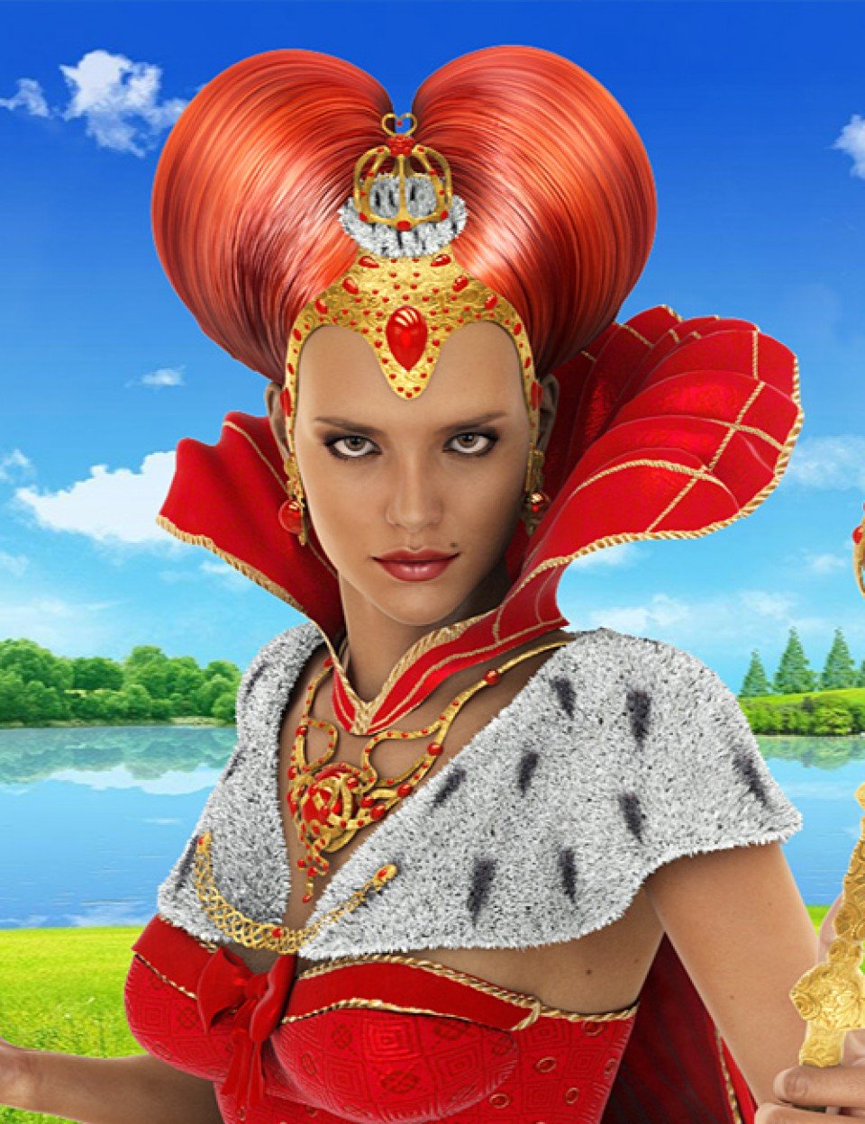 Mec4D heart Queen For Genesis 2 Female(s)