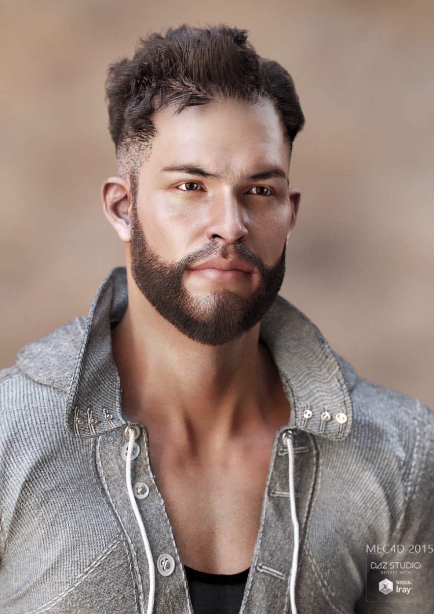 Mec4D unshave 2 for Genesis 2 Male(s)