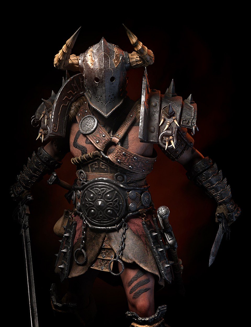 STF Bone Breaker Armor for Genesis 8男