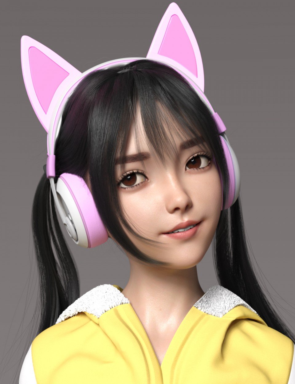 静香HD人物和头发创世纪8女性