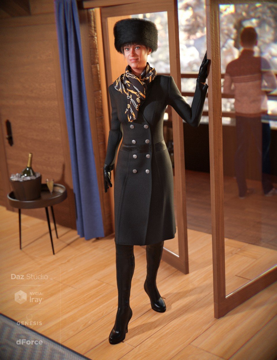 dForce Incognito Outfit for Genesis 8 Female