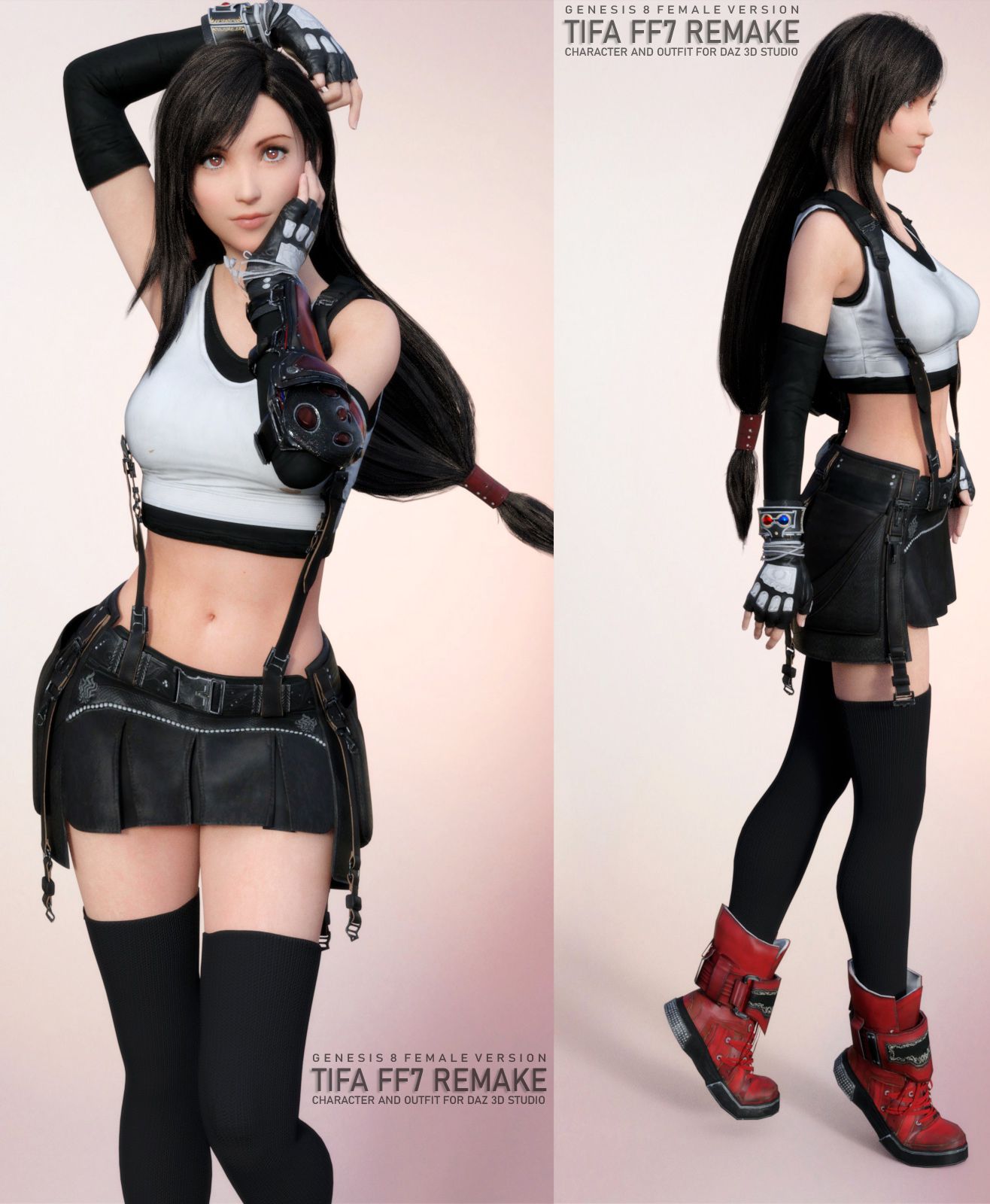 G8F的FF7 Tifa