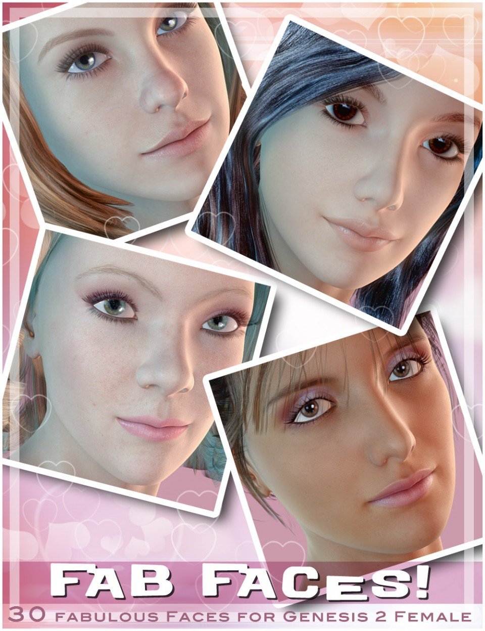 《创世纪》2中女性的Fab Faces (s)