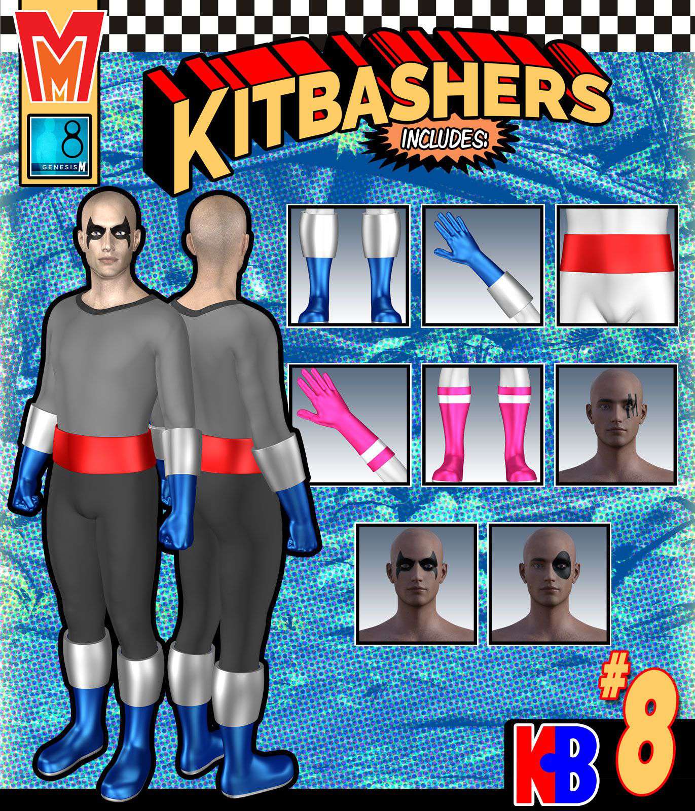 008年Kitbashers MMG8M
