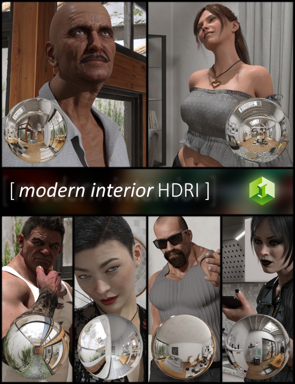 现代的室内设计HDRI