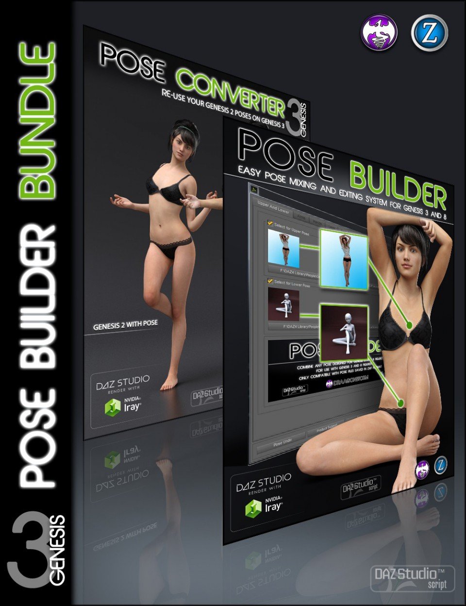Pose Builder Genesis 3 Bundle