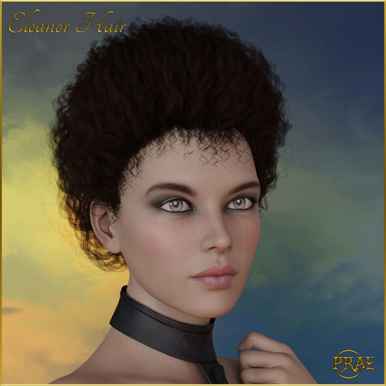 Prae-Eleanor头发G3/G8 Daz