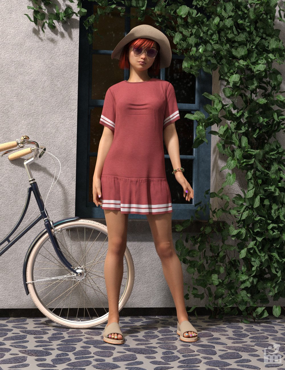 dForce阳光女孩服装为创世纪8女