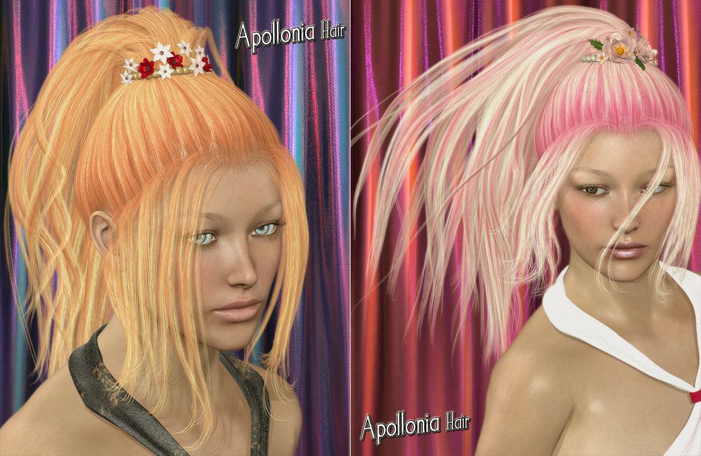 Apollonia头发V4