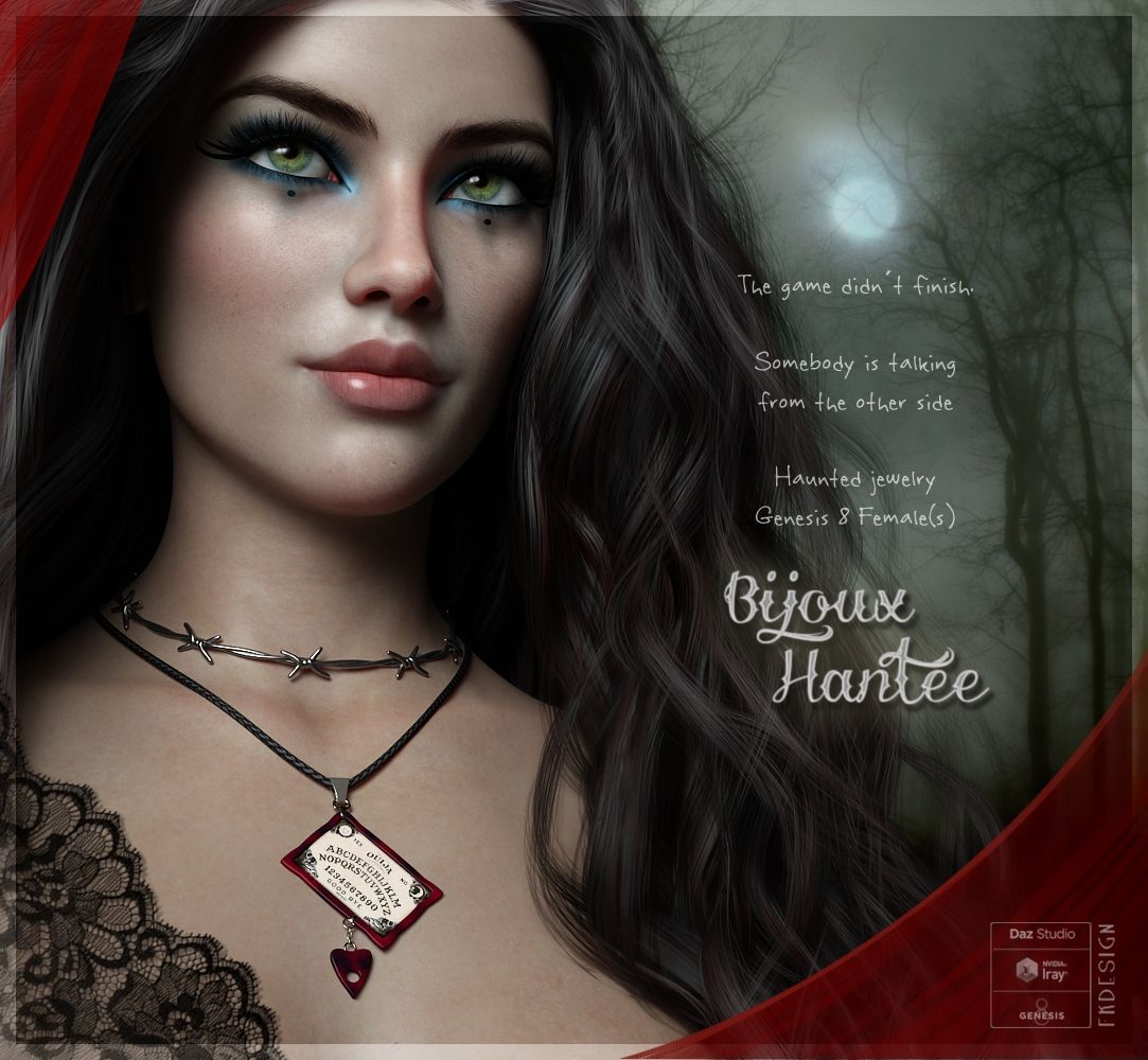 为创世纪8女性设计的Bijoux Hantee
