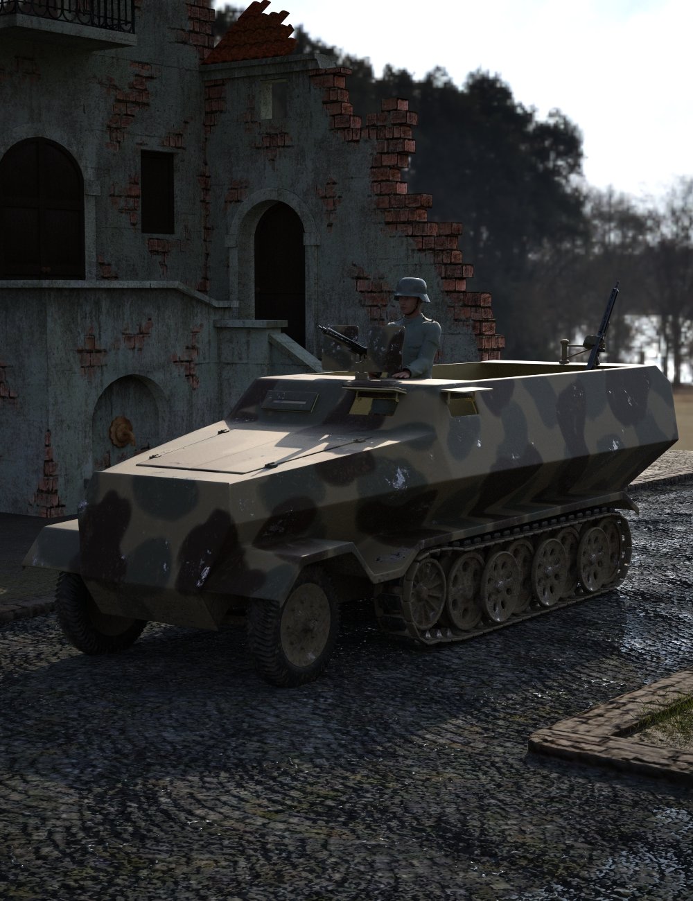 Sd Kfz 251半轨道
