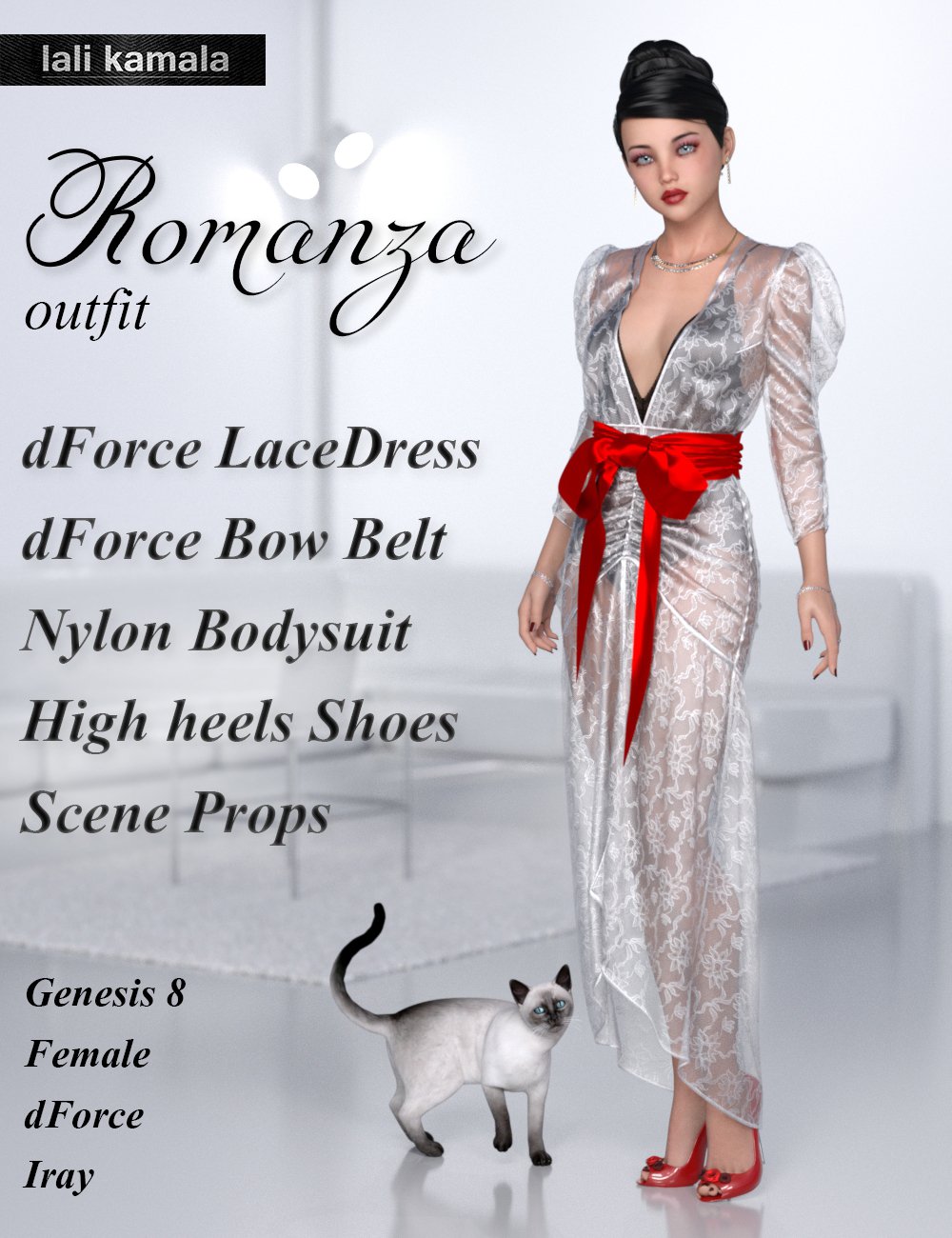 dForce Romanza服装创世纪8女(s)