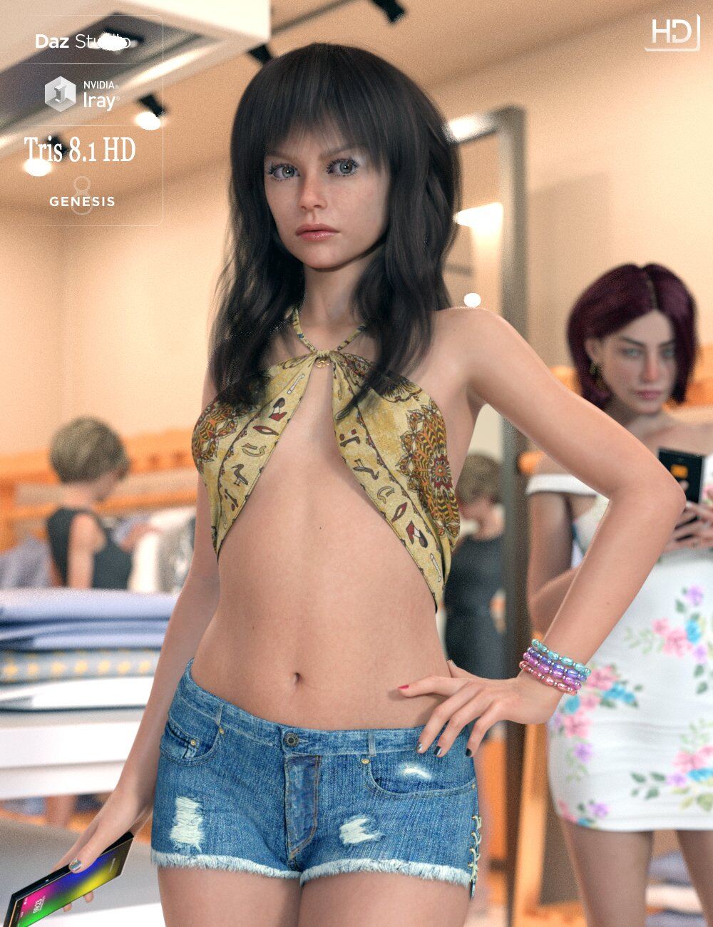 Tris HD For Genesis 8.1 Female
