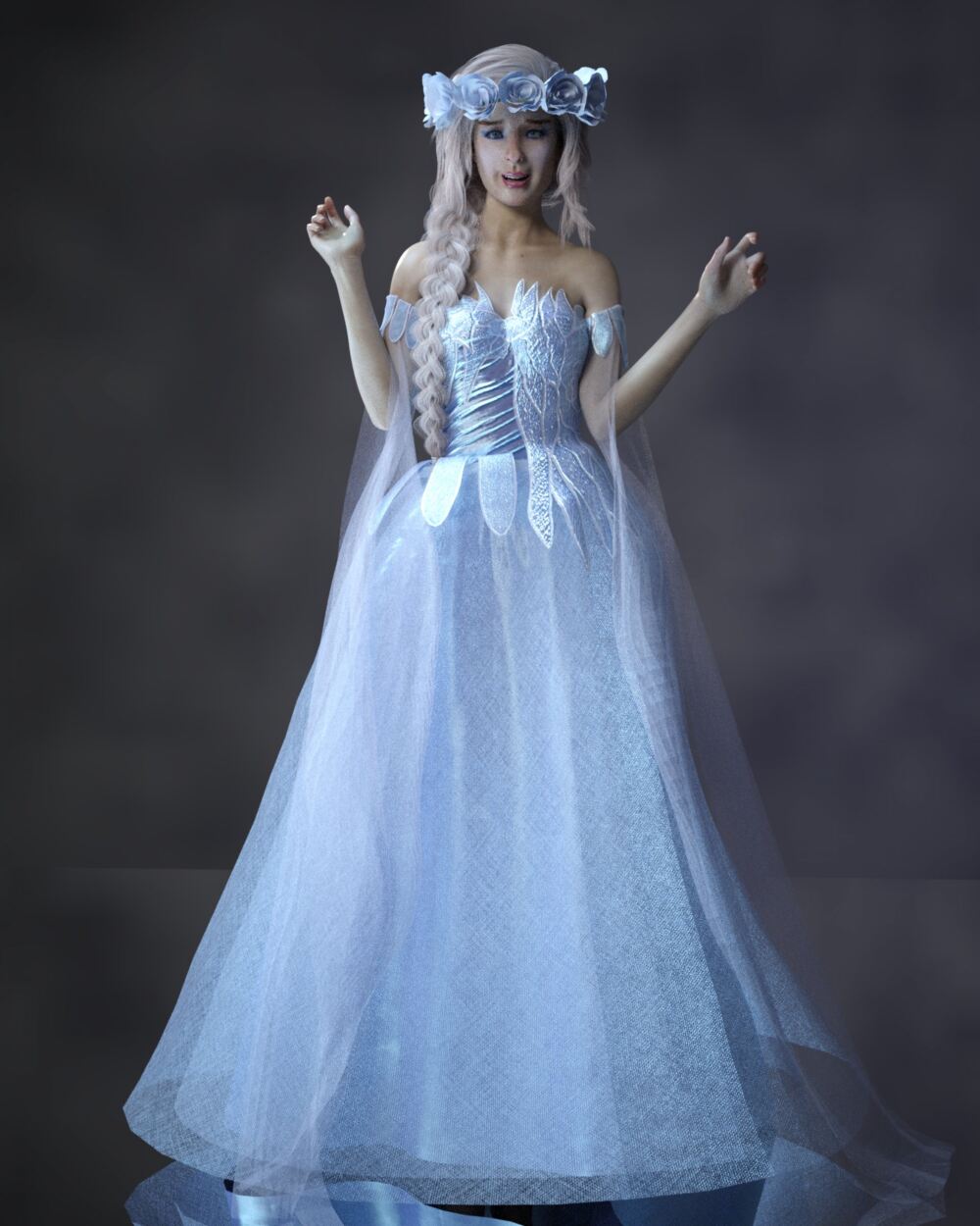 dForce天鹅服装G8F