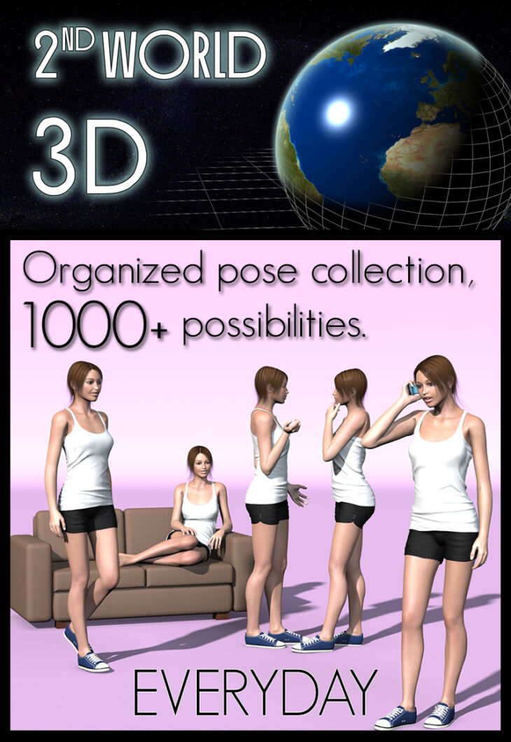 Everyday pose系列V4