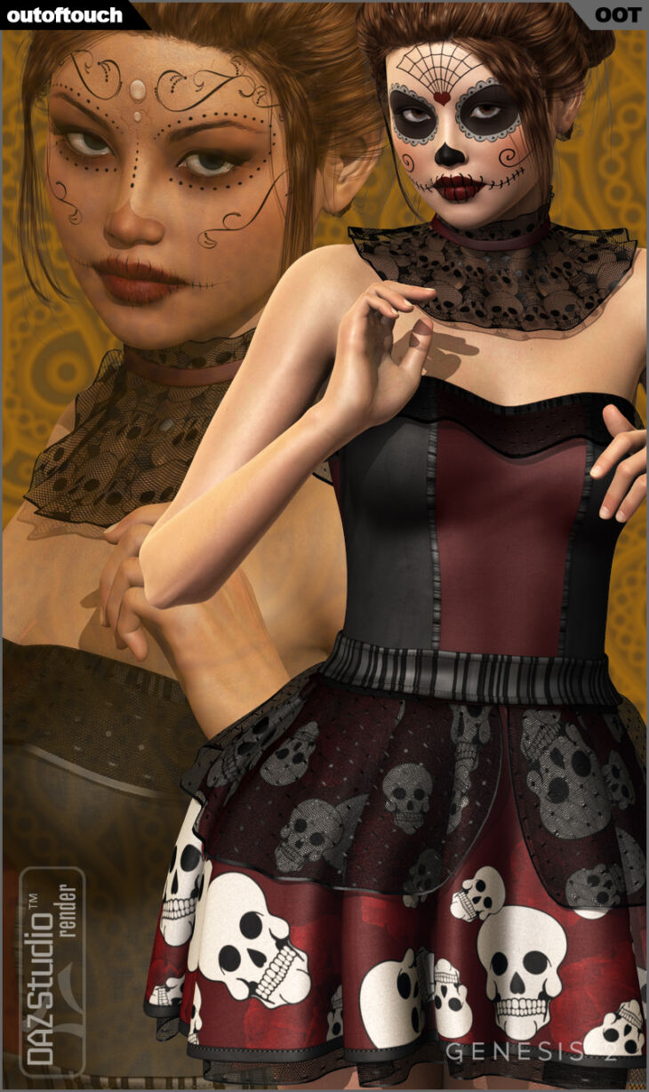 DIA DE LOS MUERTOS为创世纪2女(s)和V4
