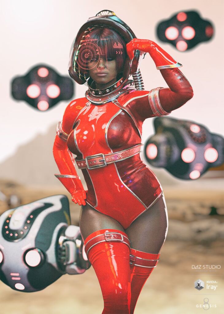 创世纪8号女性的黑暗空间服装和武器