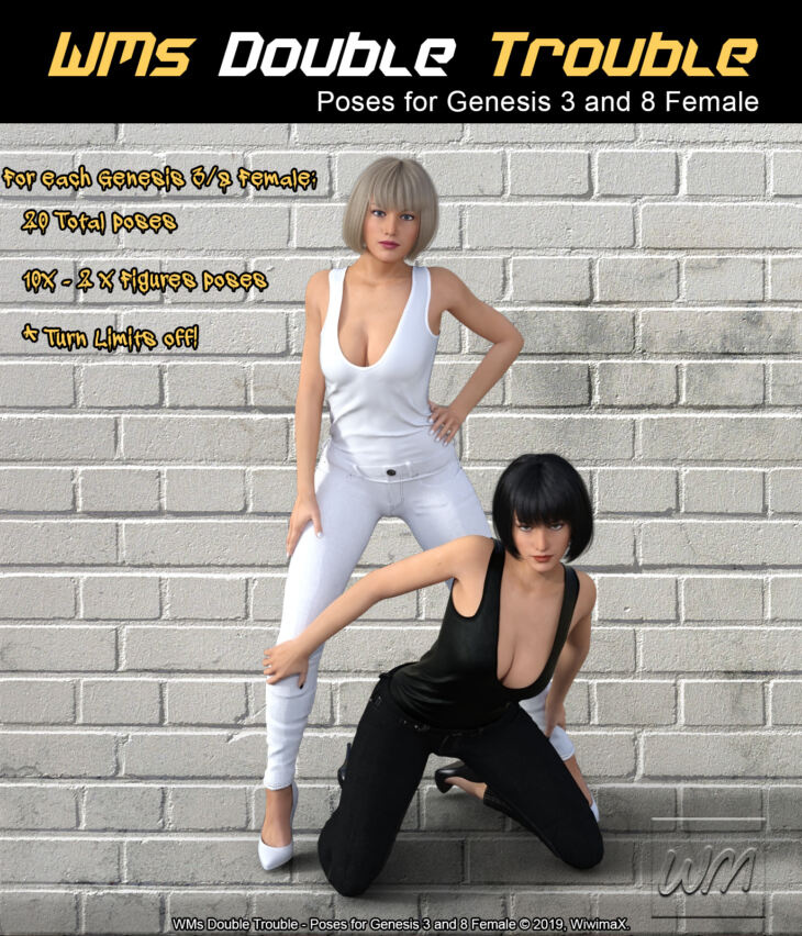 WMs双麻烦-姿势创世纪3和8女性