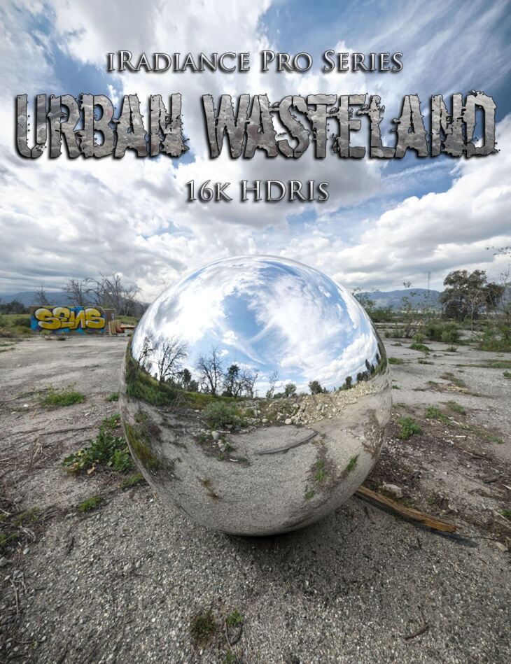 radiance Pro系列16k HDRIs - Urban wasteland