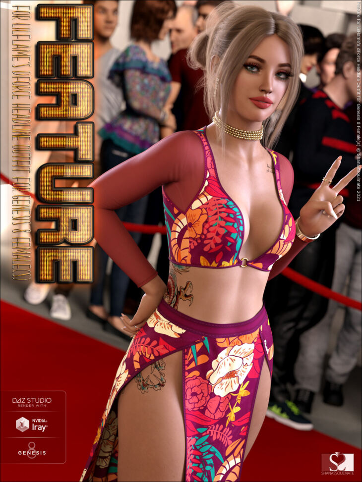dForce为创世纪8女性设计的标题服装