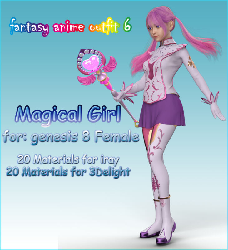 G8F的奇幻动漫服装6 _神奇女孩_