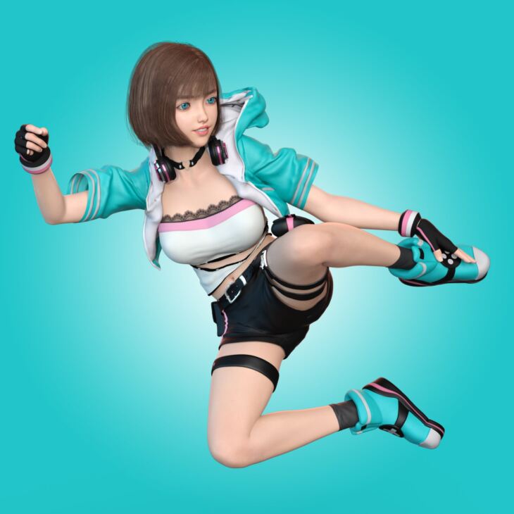 Kizuna Ai服装为G8F