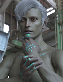G9 的幻想叠加层 - Fantasy Overlays for G9_DAZ3D下载站