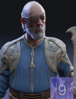 G9 的 GOW R 奥丁 - GOW R Odin for G9_DAZ3D下载站